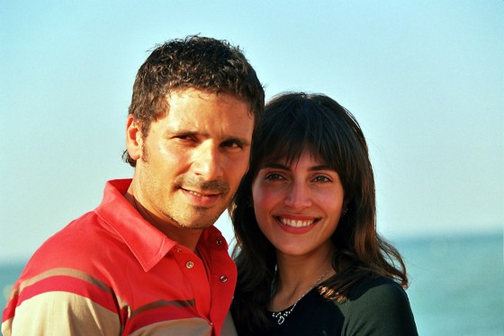 Pascal Elbé et Caterina Murino