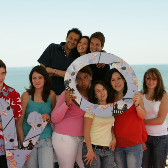 Safy Nebbou, Alysson Paradis, Arnaud Cathrine et le Jury Jeunesse