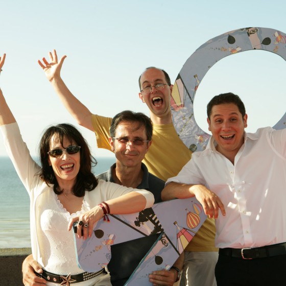 Chantal Lauby, Thierry Lhermitte, Pierre-Paul Renders et Khalid Maadour
