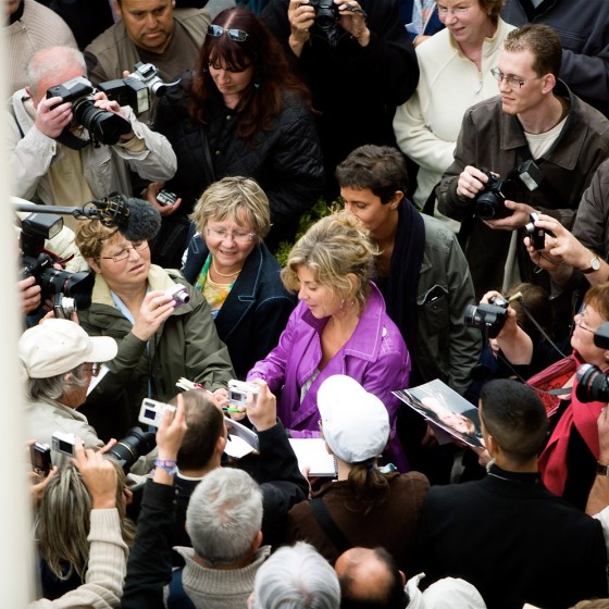 Michèle Laroque, interprète de The Neighbor de Eddie O’Flaherty