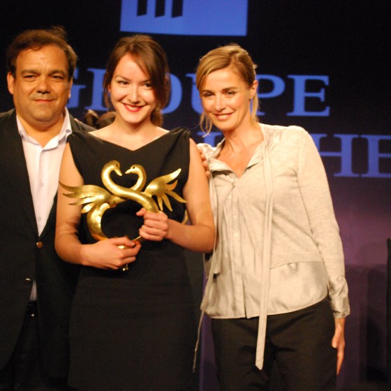 Anaïs Demoustier reçoit son Swann d'Or