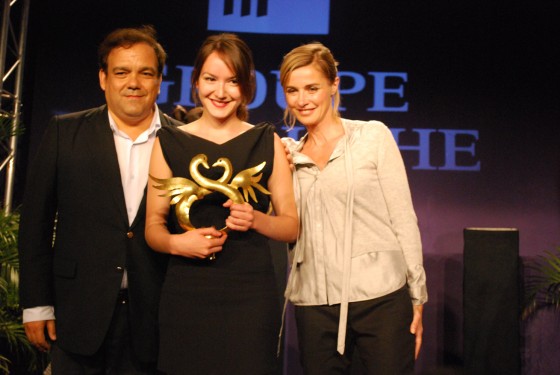 Anaïs Demoustier reçoit son Swann d'Or