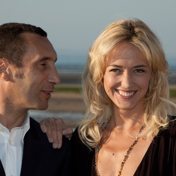 Zinedine Soualem et Hélène de Fougerolles, venus présenter Tricheuse de Jean-François Davy