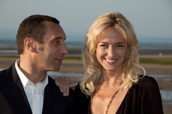 Zinedine Soualem et Hélène de Fougerolles, venus présenter Tricheuse de Jean-François Davy
