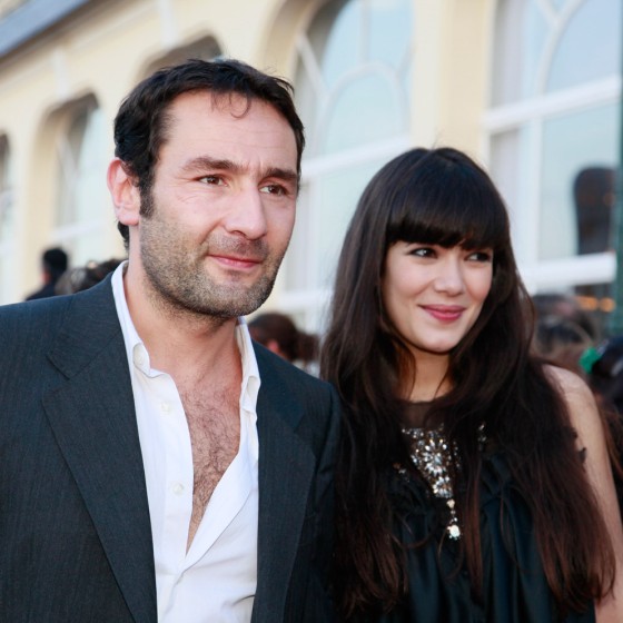 Gilles Lellouche et Mélanie Doutey