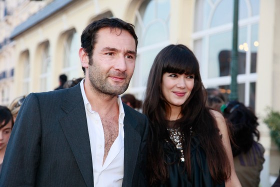 Gilles Lellouche et Mélanie Doutey