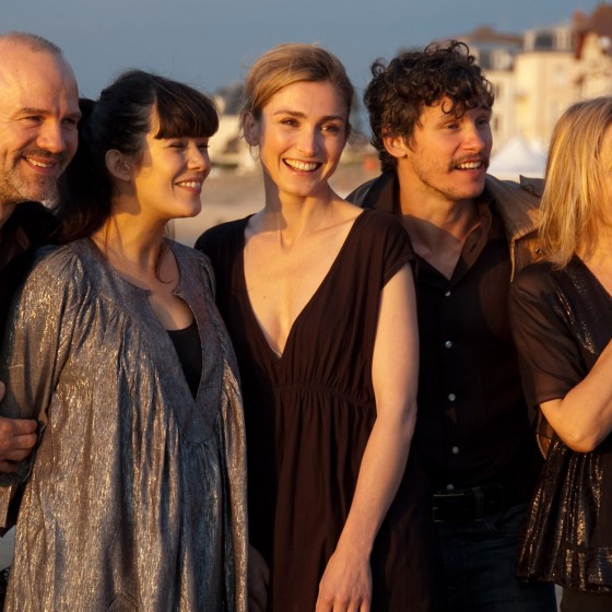 Aurélien Recoing, Mélanie Doutey, Julie Gayet, Nicolas Giraud et Marie-Anne Chazel, membres du Grand Jury  présidé par Sam Karmann