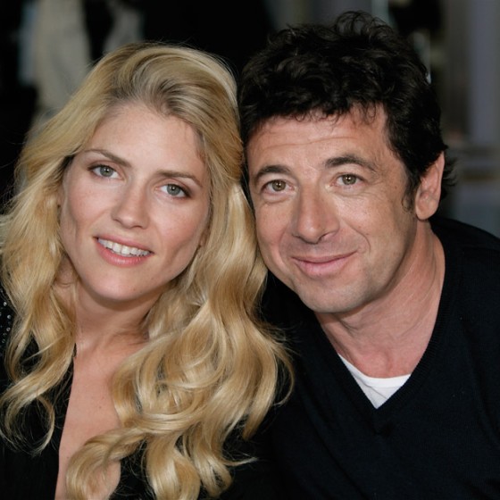 Patrick Bruel et Alice Tagioni, venus présenter le film *Paris-Manhattan*