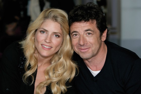 Patrick Bruel et Alice Tagioni, venus présenter le film *Paris-Manhattan*