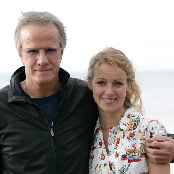 Christophe Lambert et Fleur Lise, venus présenter le film *Ma bonne étoile*