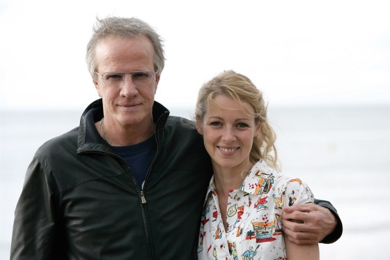 Christophe Lambert et Fleur Lise, venus présenter le film *Ma bonne étoile*
