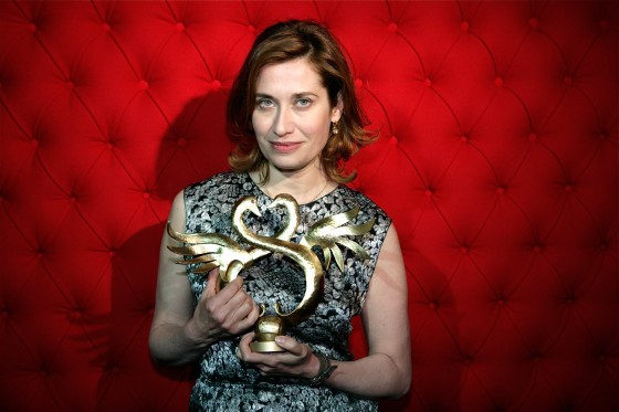 Emmanuelle Devos, meilleure actrice 2013 pour son rôle dans Le Temps de l’aventure de Jérôme Bonnell