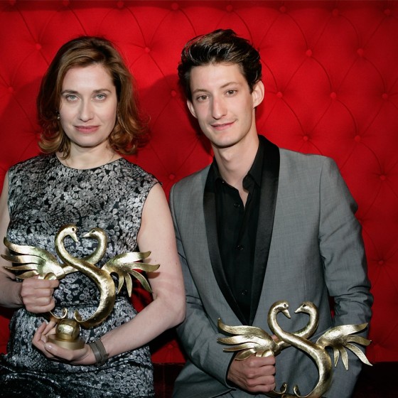 Emmanuelle Devos et Pierre Niney