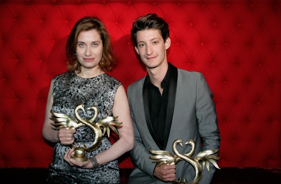 Emmanuelle Devos et Pierre Niney