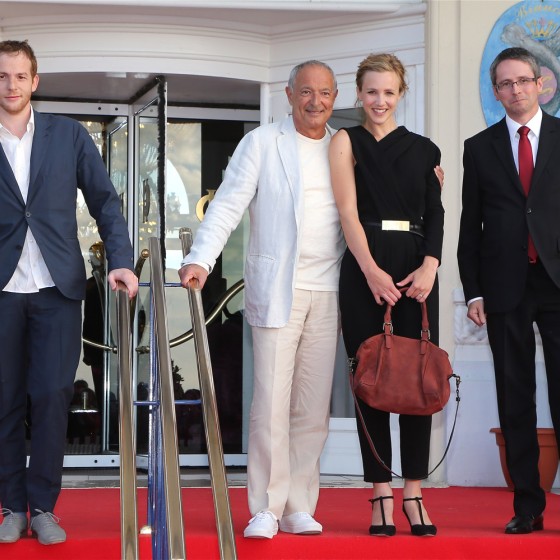 Jury courts métrages : Malik Zidi, Gilles Taurand, Marie Kremer et Pierre Andurand