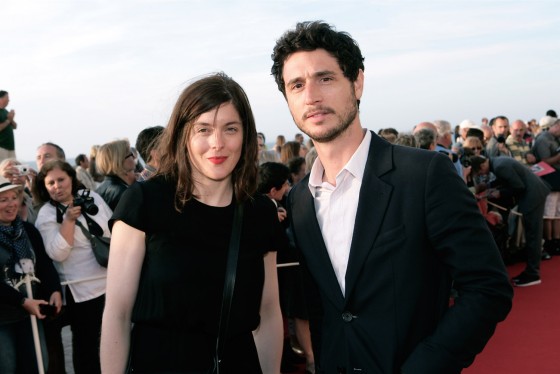 **Valérie Donzelli**, réalisatrice du film *Marguerite et Julien* 
et **Jérémie Elkaïm**, acteur principal.