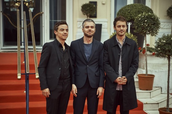 **Arnaud Dupont, Luc Battiston** et **Mathieu Metral** venus présenter *Si la photo est bonne* de** Luc Battiston**
