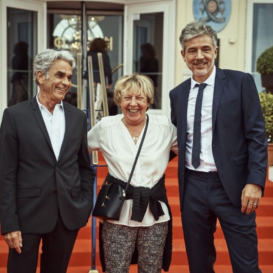 **Michel Rebichon**, **Danièle Gain**, et
**Pierre Zéni**, *membres du Comité des Swann d'Or *