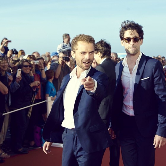 **François Nambot et Geoffrey Couët**, Premiers Rendez-Vous masculin dans *Théo et Hugo dans le même bateau*
d’**Olivier Ducastel et Jacques Martineau**