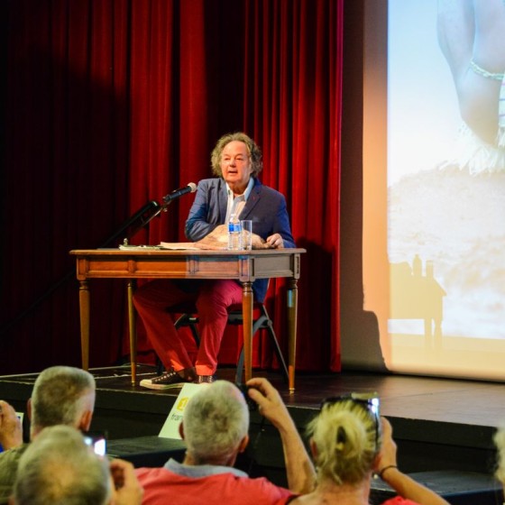 La conférence de Gonzague Saint Bris, Président-Fondateur du Festival du Film de Cabourg