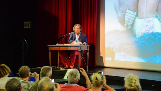 La conférence de Gonzague Saint Bris, Président-Fondateur du Festival du Film de Cabourg
