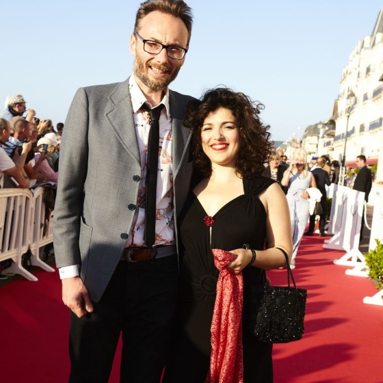 Sabrina Amara pour le film *Pas de rêve pas de baise * et son accompagnant.