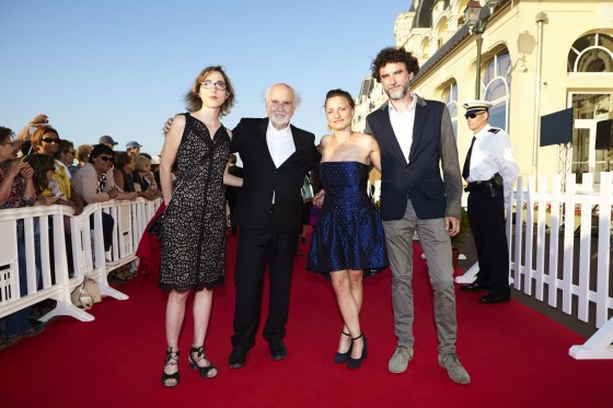 Fanny Yvonnet, Jean-Louis Livi, Léa Mysius et Samuel Haye, pour le film *Ava*.