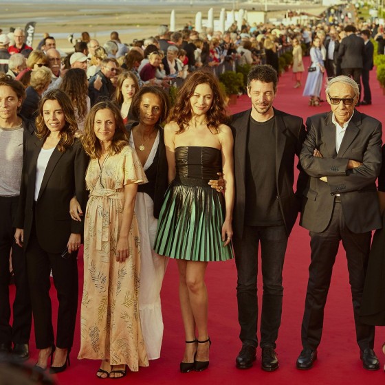 Le Grand Jury et le Jury Jeunesse *(Dr. Hauschka - Franck Provost)* Camille Chamoux (*Roger Vivier)* André Téchiné *(Azzaro)*