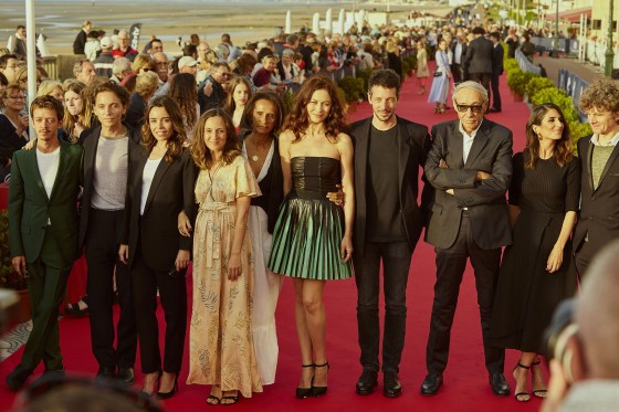 Le Grand Jury et le Jury Jeunesse *(Dr. Hauschka - Franck Provost)* Camille Chamoux (*Roger Vivier)* André Téchiné *(Azzaro)*