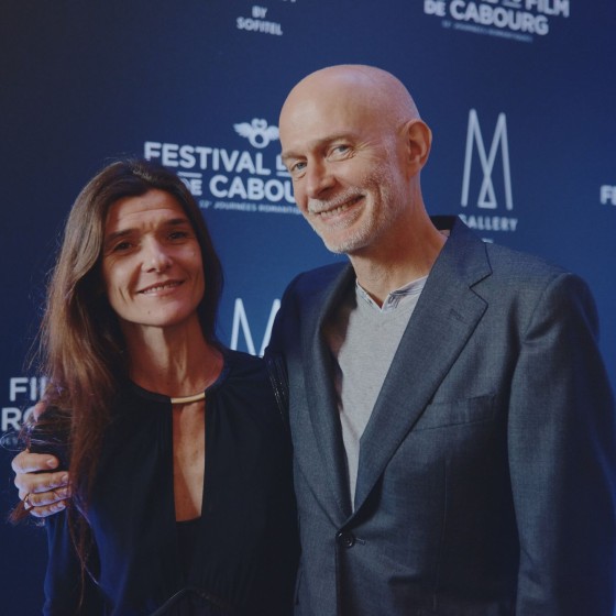 Guillaume Laurant et sa compagne Tatiana,* Le Grand Hôtel Cabourg - MGallery by Sofitel*