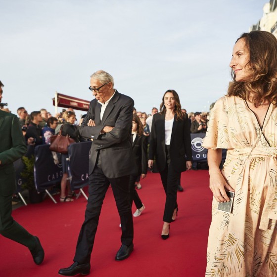 Le Grand Jury (Roger Vivier Dr. Hauschka France Franck Provost Paris) et son président André Téchiné (Azzaro)