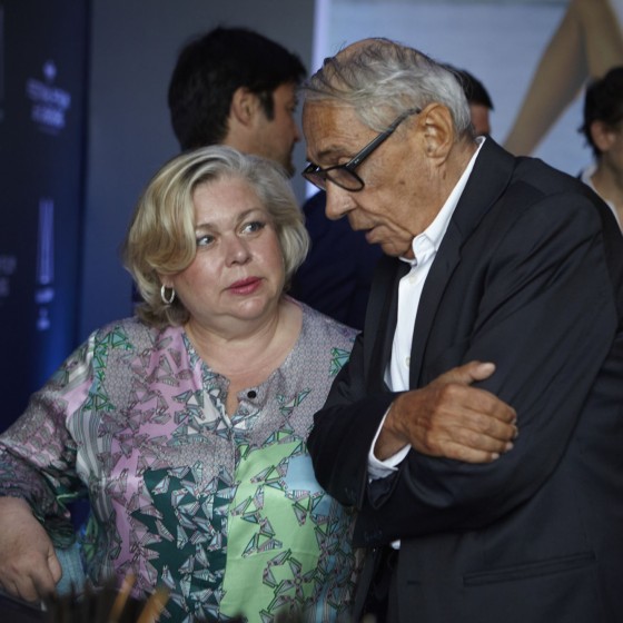 Suzel Pietri et le Président du Grand Jury André Téchiné 
*Le Grand Hôtel Cabourg - MGallery by Sofitel*