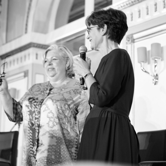 Suzel Pietri, déléguée générale de l'Association du Festival du Film de Cabourg et Corinne Dupont, directrice du Grand Hôtel de Cabourg
*le Grand Hôtel Cabourg - MGallery by Sofitel*