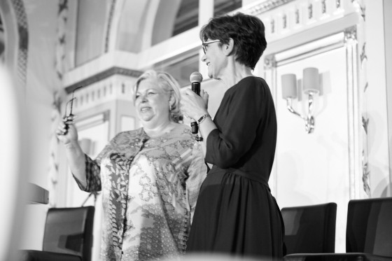 Suzel Pietri, déléguée générale de l'Association du Festival du Film de Cabourg et Corinne Dupont, directrice du Grand Hôtel de Cabourg
*le Grand Hôtel Cabourg - MGallery by Sofitel*