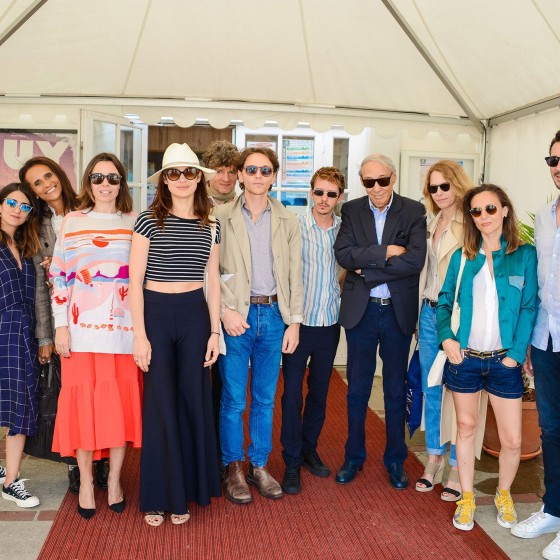 Le Grand Jury et le Jury Jeunesse
*Maquillage Dr Hauschka Coiffure Franck Provost*,* Antik Batik*
