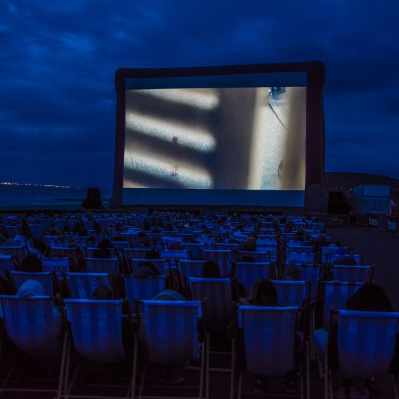 Le ciné plage