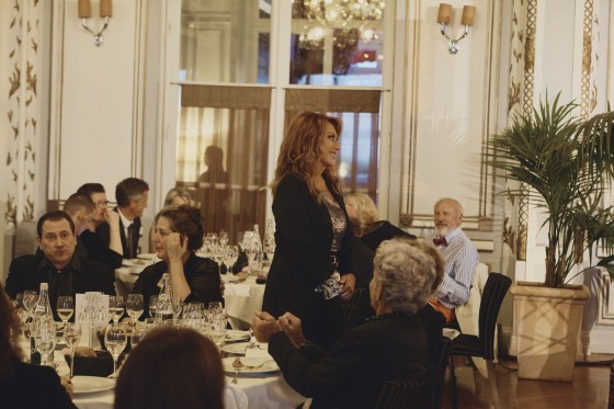 Julie Pietri 
*Le Grand Hotel Cabourg - MGallery by Sofitel, Maquillage Dr Hauschka Coiffure Franck Provost*