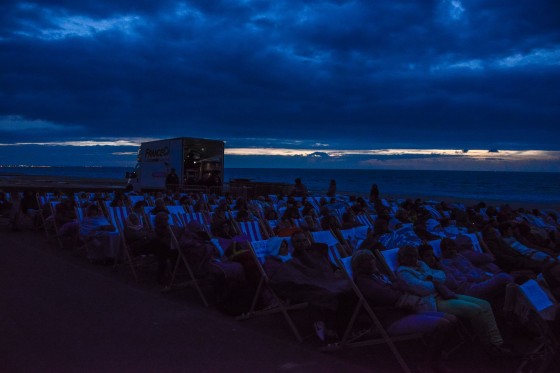 Le ciné plage