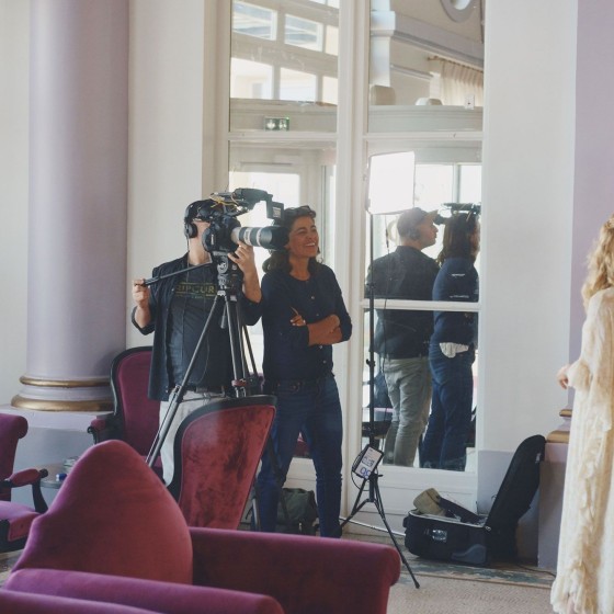 Pascale Arbillot, Membre du Grand Jury  - *Maquillage Dr. Hauschka Coiffure Franck Provost*