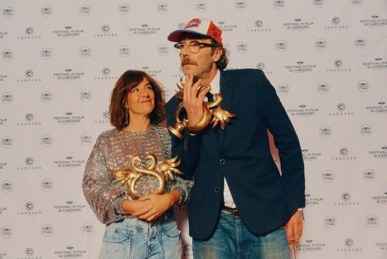 Romane Bohringer et Philippe Rebbot, Swann d'Or, ex æquo, du Meilleur Premier Film Romantique pour 