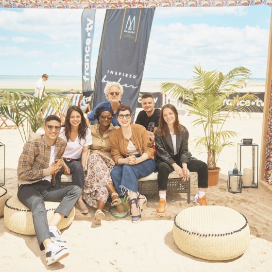 Le Jury Courts Métrages : Rebecca Zlotowski, Noée Abita, Santiago Amigorena, Jules Benchetrit, Shaïn Boumedine, Rahmatou Keïta et Lola Le Lann