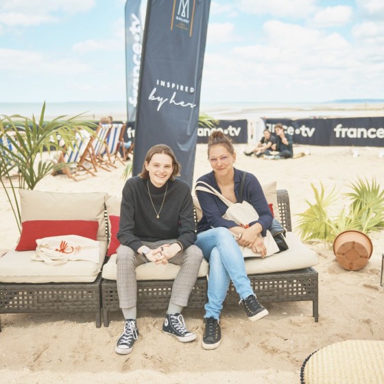 Florence Hugues (réalisatrice) et Zoé Heran (actrice) venues présenter 
