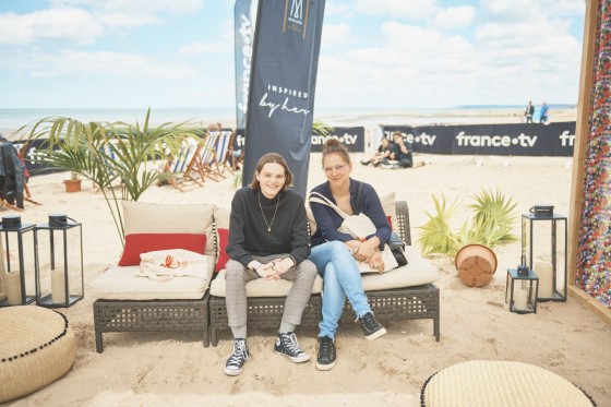Florence Hugues (réalisatrice) et Zoé Heran (actrice) venues présenter 