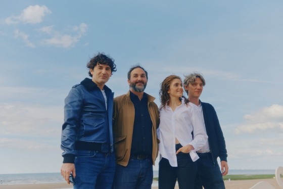 Nicolas Maury (acteur), Erwan Le Duc (réalisateur), Maud Wyler (actrice), Swann Arlaud (acteur) venus présenter 