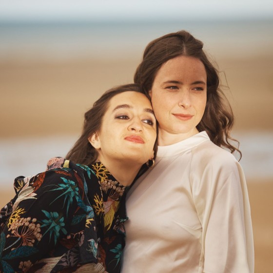 Estelle Meyer (actrice) et Salomé Richard (actrice) venues présenter 