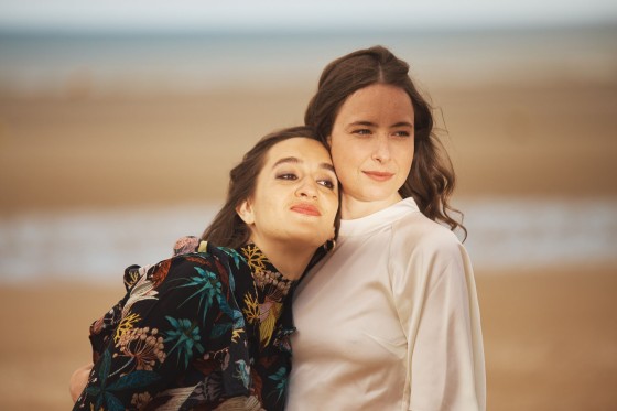 Estelle Meyer (actrice) et Salomé Richard (actrice) venues présenter 