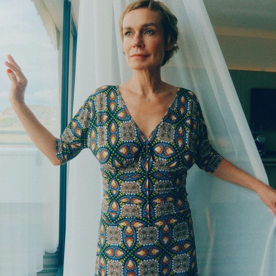 Sandrine Bonnaire, Présidente du Grand Jury
Maquillage : Dr. Hauschka
Coiffure : Franck Provost