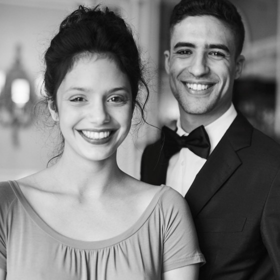 Noée Abita (actrice) et Shaïn Boumedine (acteur) 
Maquillage : Dr. Hauschka
Coiffure : Franck Provost